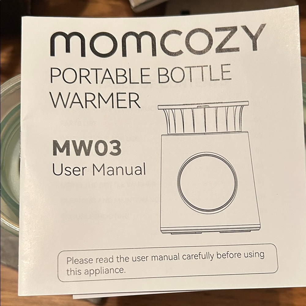Momcozy Portable Bottle Warmer - Silver